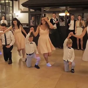 There have been thirty million views of this incredible wedding dance performed by eight siblings…
