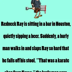 Getting Slapped While Sitting At A Bar