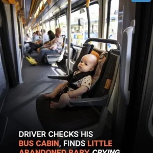 Passengers Ignore Crying Newborn Girl until Driver Realizes Baby’s Parents Are Not on the Bus