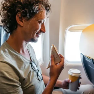 Man wonders if he’s a jerk for eating burger next to vegetarian during flight