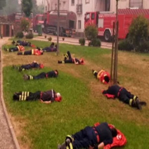 The other day, while driving down this street, man was shocked by what he saw on the sidewalk. He took picture and uploaded it online, but as soon as he realized what was truly happening, he started to cry and get anxious…