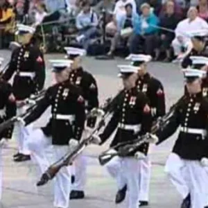 24 Marines Honor Their Fallen Brothers In Silence… But When They Do THIS? I Was Holding My Breath!