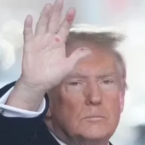 FANS SPOT DETAIL IN NEW DONALD TRUMP PICTURE THAT SPARKS WORRYING HEALTH RUMORS