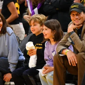 Mila Kunis and Ashton Kutcher’s kids make first public appearance