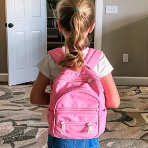 My 9 years old daughter kept taking an extremely heavy backpack to school, and I realized why when I finally met her bus driver.