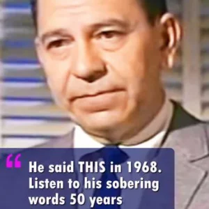 Joe Friday said THIS in 1968. Now listen to his chilling message 50 years later.