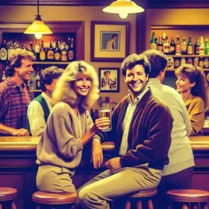 This Scene Wasn’t Edited Look Closer at the Cheers Blooper
