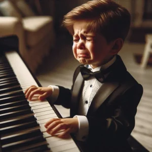 5-Yr-Old Piano Prodigy Plays For 101-Yr-Old Grandma, Her Final Request Has Him In Tears.