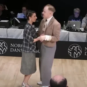 Couple Steals the Show With Their Boogie Woogie Fast Dance