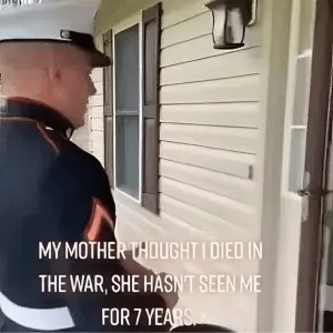 Marine Whose Mother Thought He was Dead Returns Home…