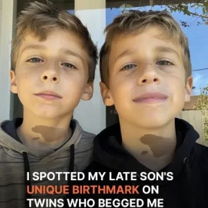 ‘We Want to Eat,’ Twins Beg Lady, She Notices They Have Her Late Son’s Birthmark