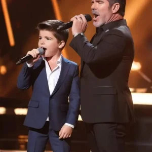 It was an unforgettable! Simon Cowell and Son sing an Adorably Angelic Version of “Don’t Stop Believin”