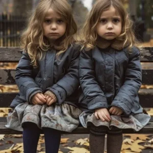 Woman Discovers Shocking Truth after Following Twin Girls Who Sit Alone in Park Every Evening