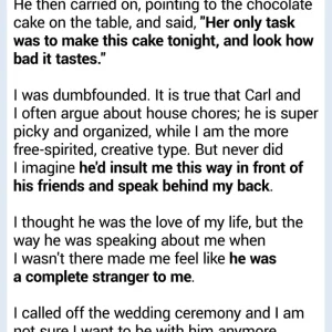 I Canceled My Wedding After Overhearing What My Fiancé Said Behind My Back