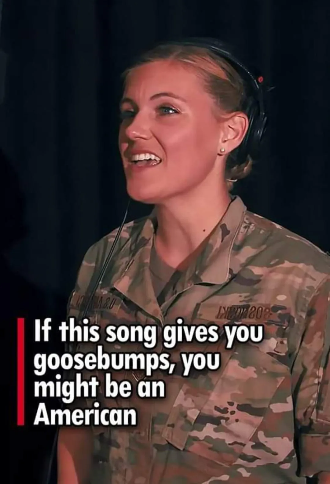 (VIDEO)If this song gives you goosebumps, you might be an American